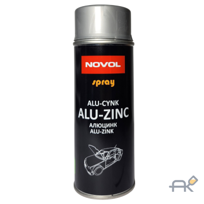Аэрозоль NOVOL Грунт SPRAY AluZink 400мл